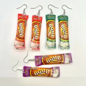 Burrito Earrings - Frozen Food Earrings - Mini Brands Earrings - Teacher Earring